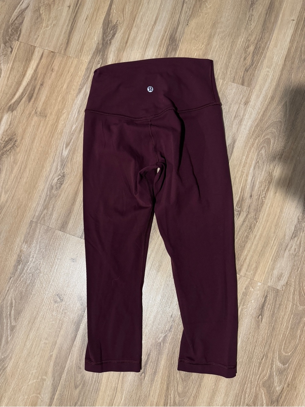 lululemon athletica Burgundy Capri Leggings